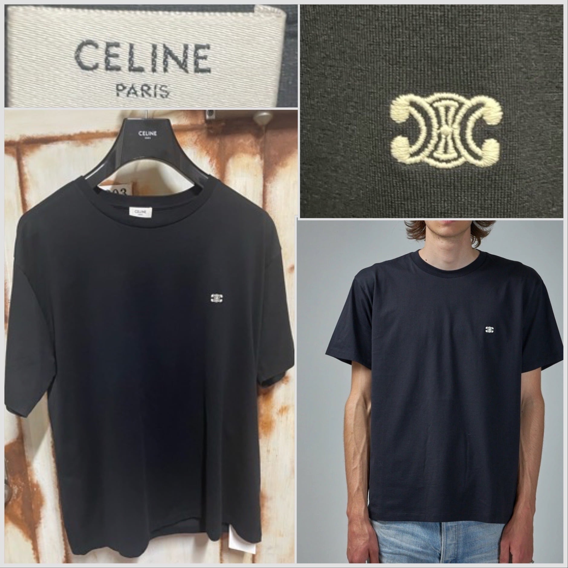 CELINE セリーヌ トリオンフ Tシャツ