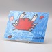 ポストカード ハガキ 沖野あゆみ カニ アート デザイン 絵 絵画 インテリア okino-post-030