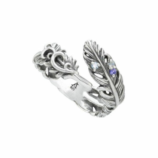 グロリアスフェザーリング シルバーリング AKR0037 Glorias Feather Ring Silver Ring　 シルバーアクセサリー  Silver jewelry