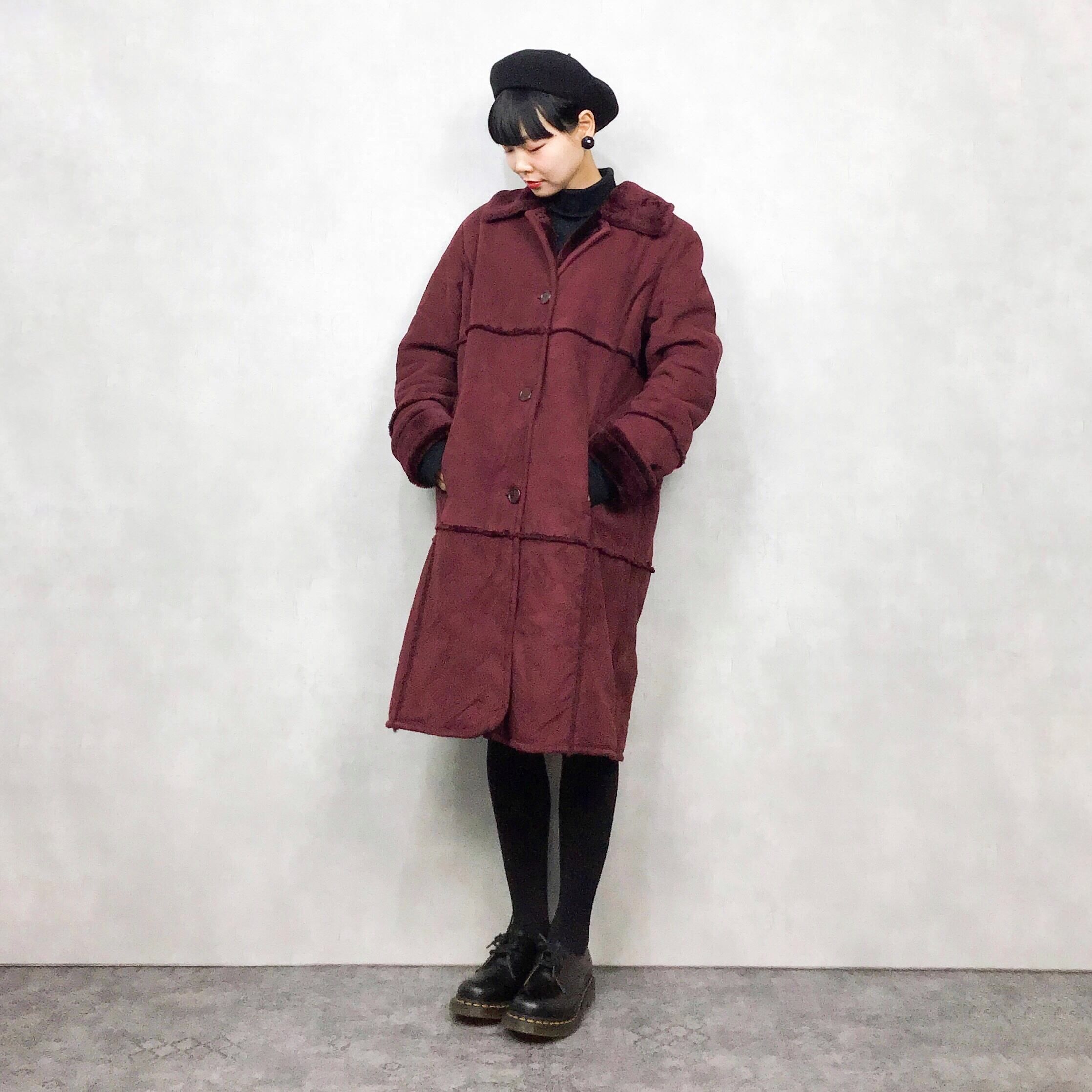 novelti mouton coat