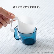 オカ(OKA) PLYS base WILL(プリスベイス ウィル) プラスチック タンブラー ブルー (歯磨きコップ うがいコップ 水切れ)