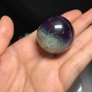  スフィア　バイカラー　フローライト