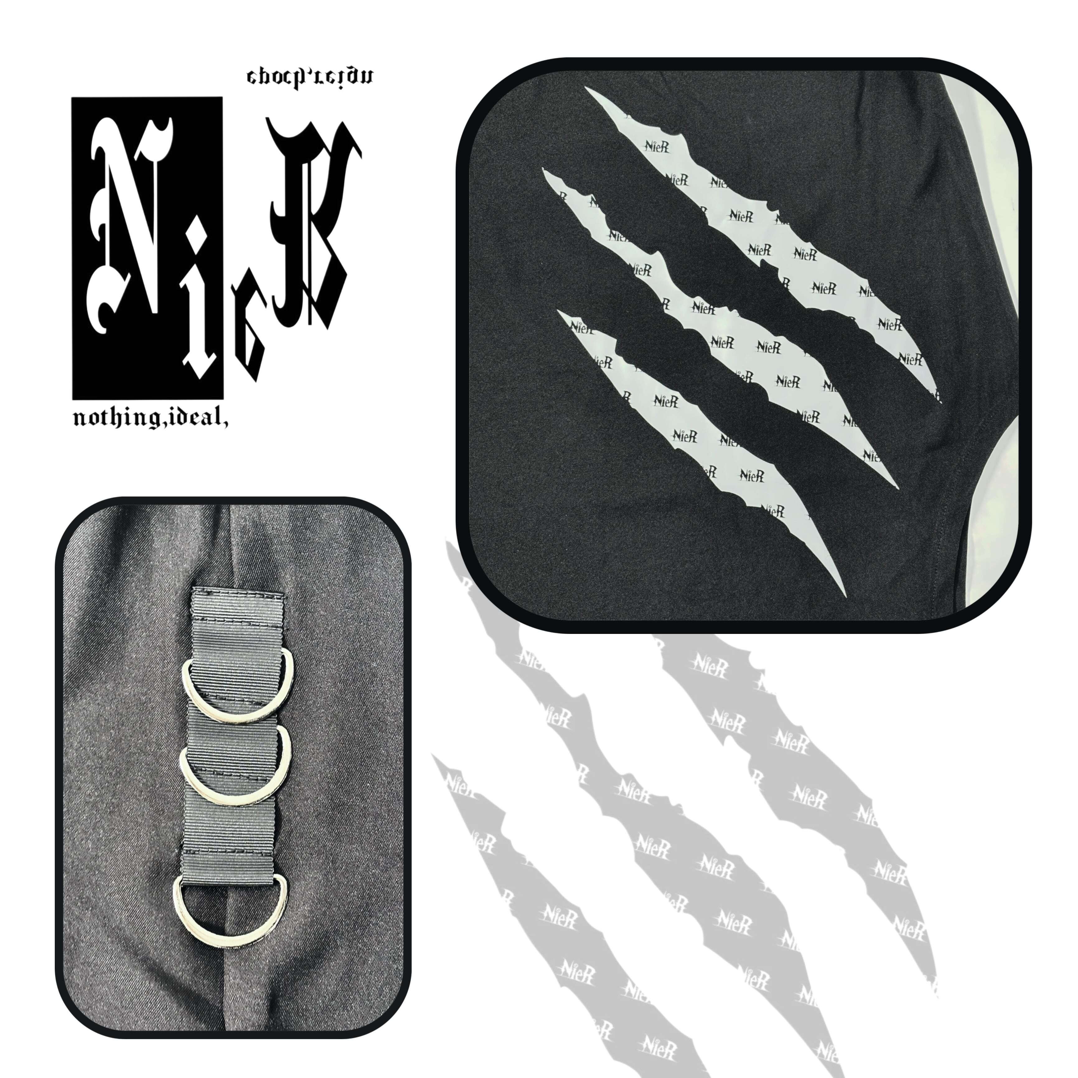 トップス＋ボトムスセット》BLACK CLAW MARKS SET-UP | NIER CLOTHING