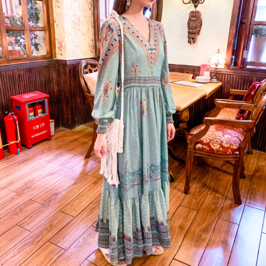 ワンピース 夏ワンピース サマーワンピース 大人ワンピース エスニック