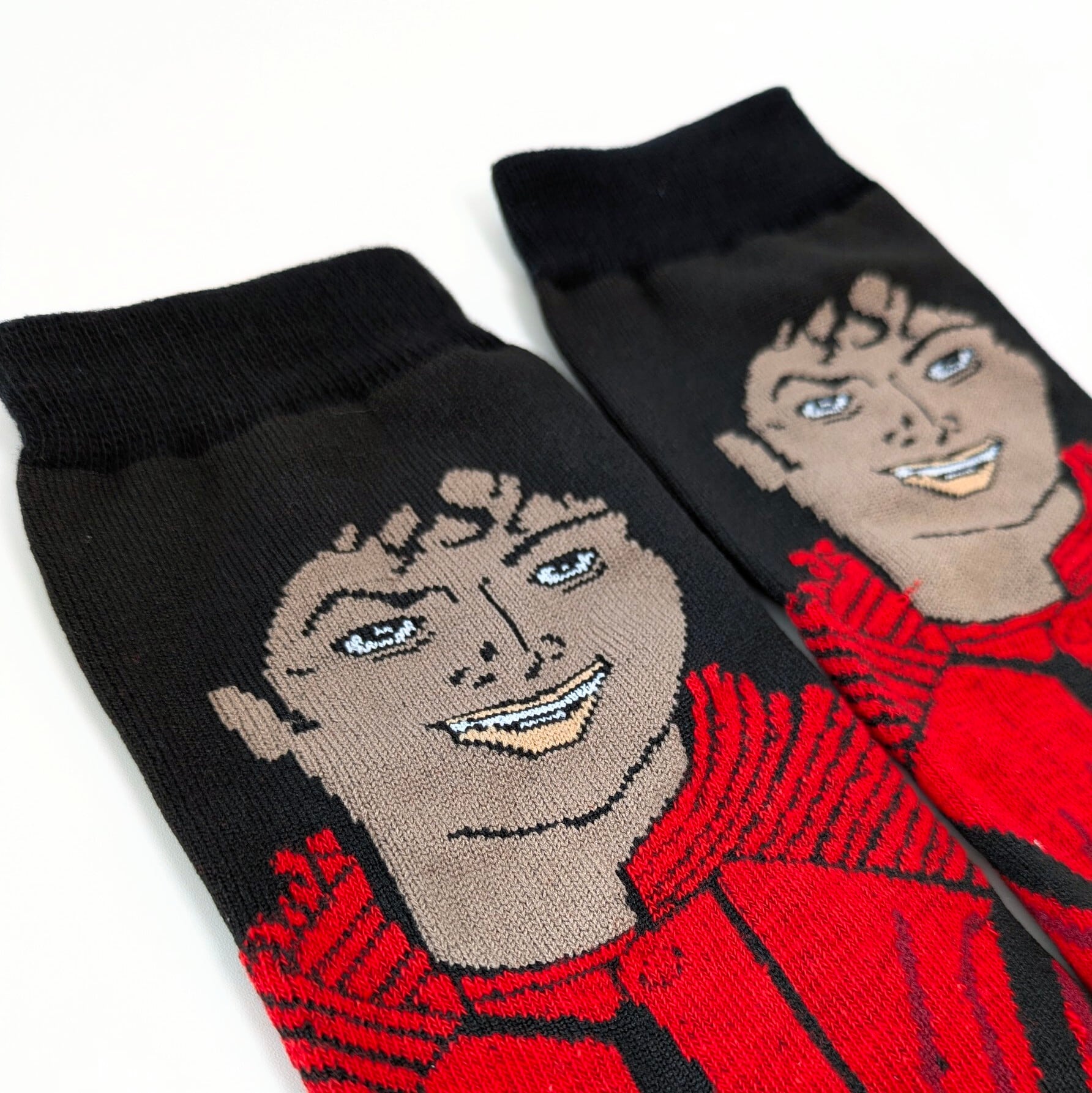 ♧【 crew socks / クルーソックス 】『 マイケル・ジャクソン / スリラー 』 靴下 / ソックス 〚アメリカン雑貨 アメトイ〛