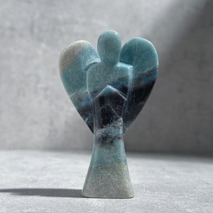 トロレアイトインクォーツ(トロール石) エンジェル21◇Trolleite◇天然石・鉱物・パワーストーン