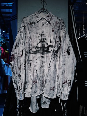 "vivid notes"The Anarchist's painting design Orbit shirt