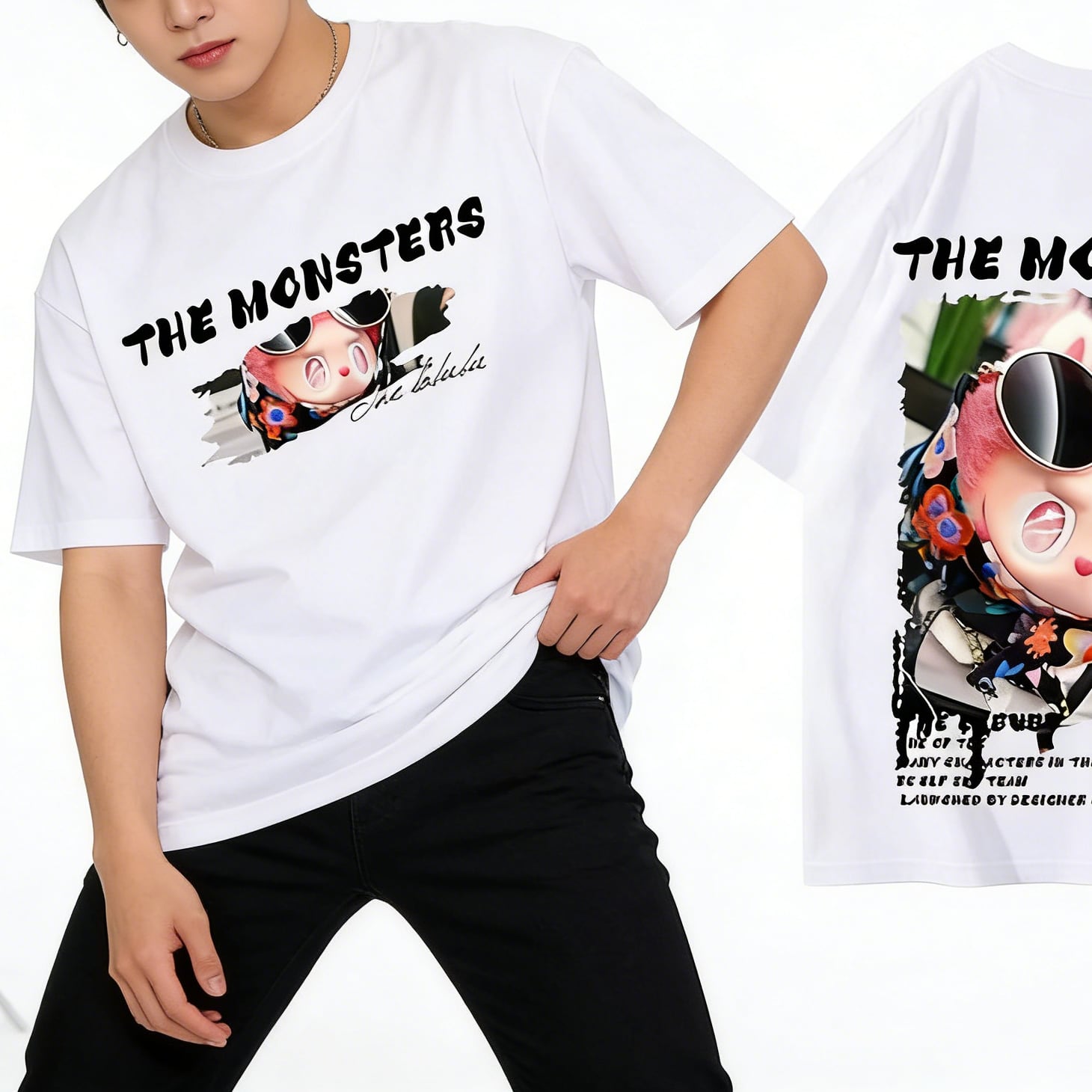 コーデの主役になる!若者に選ばれている大人気Tシャツ♡ 綿100% かわいいデザイン 8色展開 かわいい&おしゃれ♡ 男女兼用