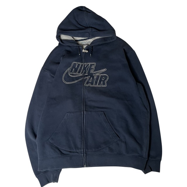 【00's】NIKE   フルジップパーカー　XL