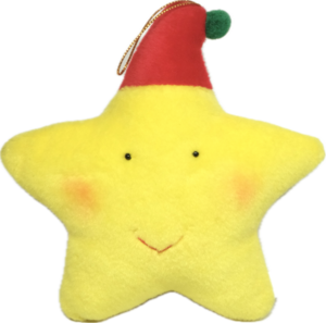 Old Staffed Toy: Xmas STAR