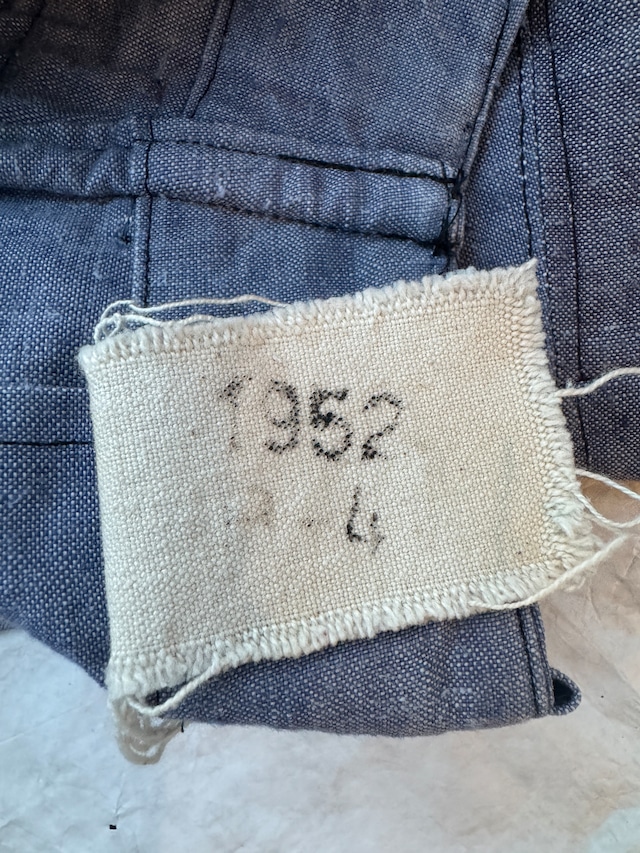 フランス海軍 French Navy ラミーリネン セーラーパンツ 50s ミリタリー ヴィンテージ古着 画像6