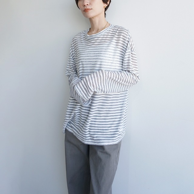 シアーTシャツ　