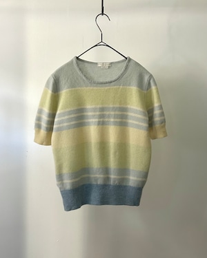 【INSTAGRAM LIVE 2026.01.09】1990s ESCADA - mulch stripe cashmere knit tee