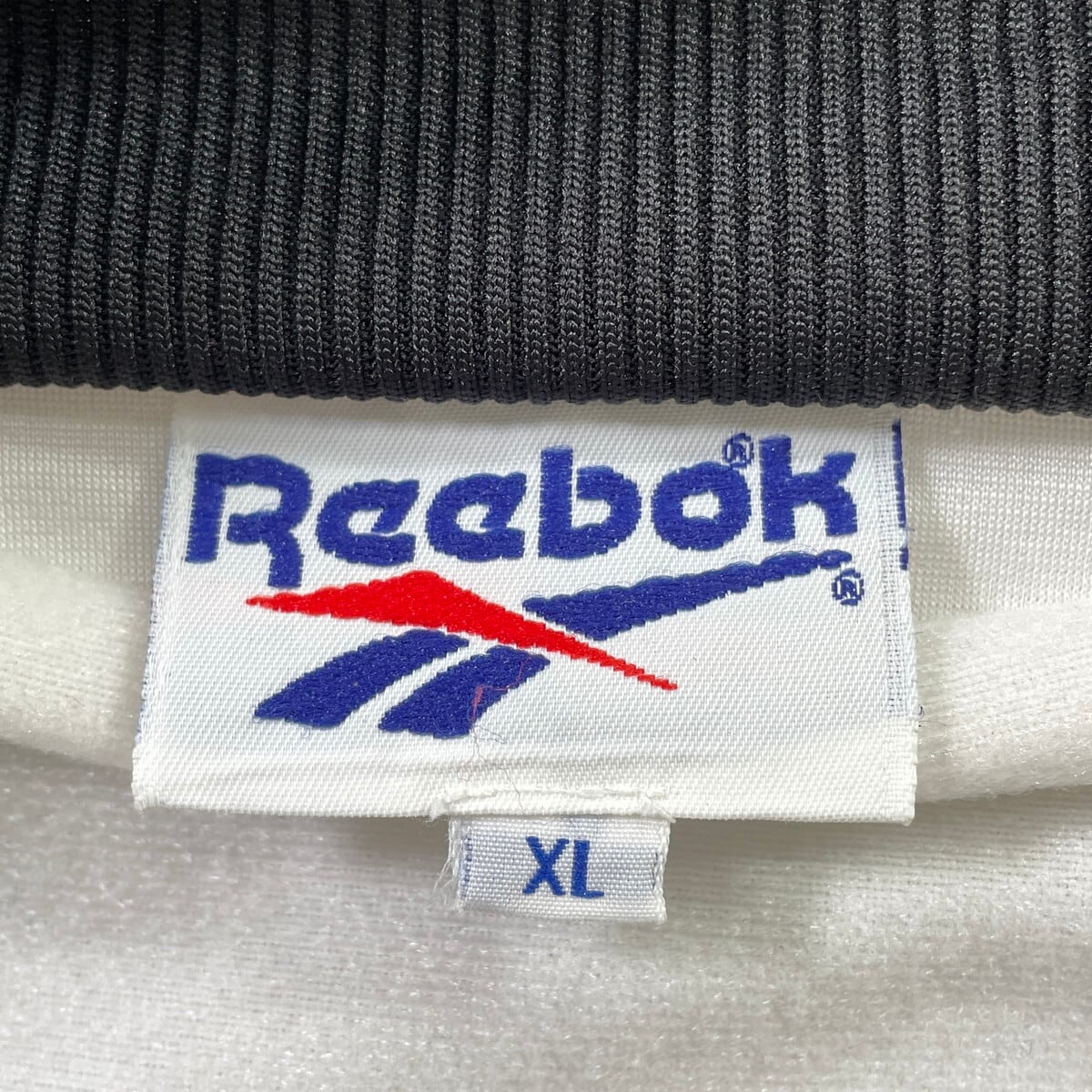 90年代 Reebok リーボック 半袖 ジャージ トラックジャケット メンズXL