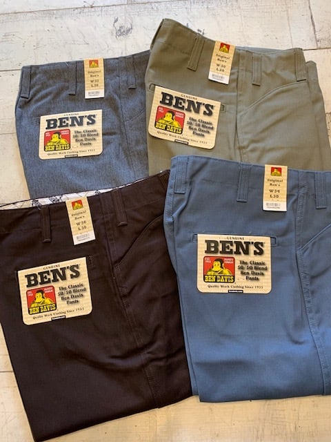 BEN DAVIS USA ORIGINAL BEN'S WORK PANTS / ベンデイビス アメリカ