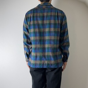 70s PENDLETON Board Shirt plaid L 古着