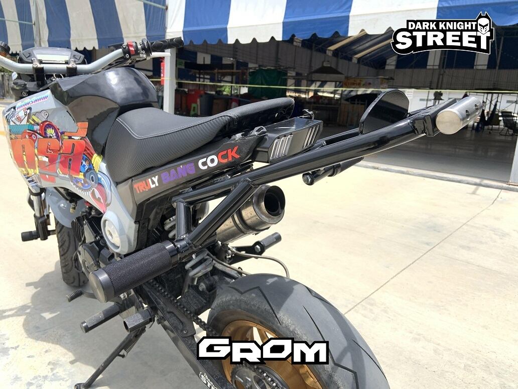 ホンダ グロム サブケージ スタント Dark Knight Street