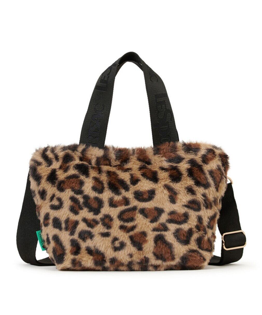 【美品】レスポートサック　2wayバック　レオパード レスポートサック/LeSportsac/レオパードフラッフィーファー/3029LD21
