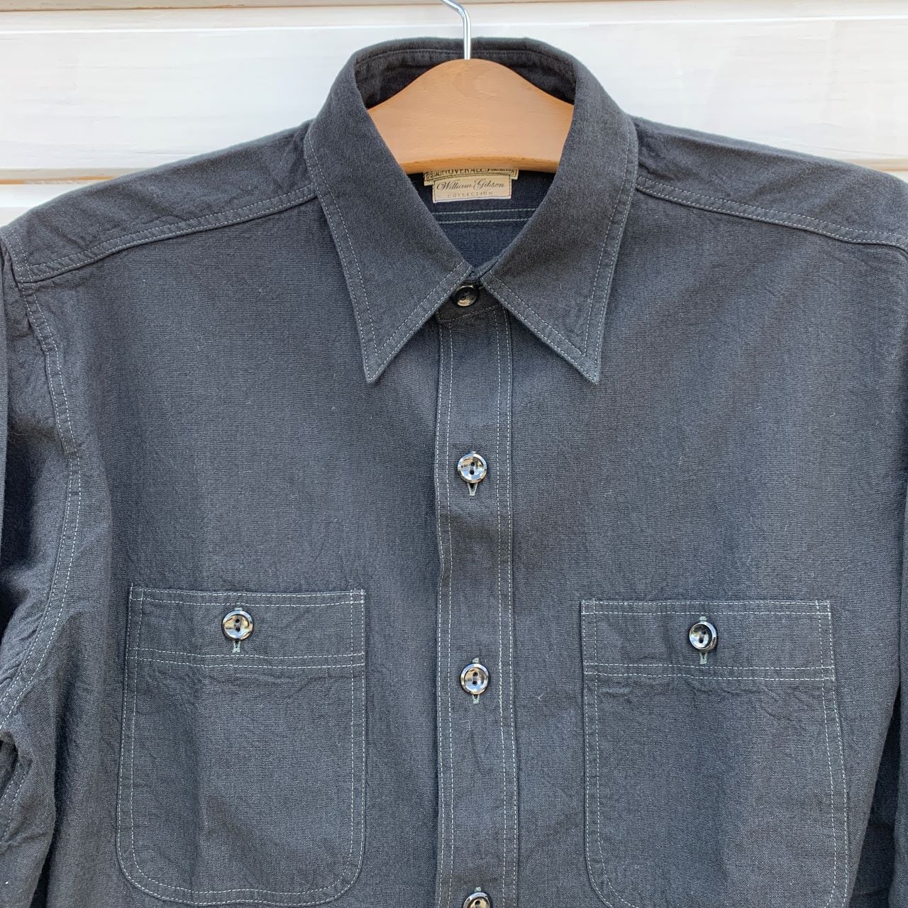 BUZZ RICKSON'S BLACK CHAMBRAY WORK SHIRTS | Jeans Shop 3rd Down