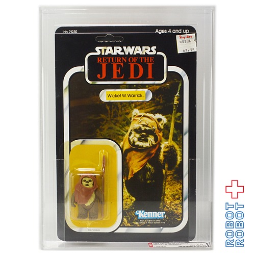 オールドケナー スター・ウォーズ ROTJ 77 Back ウィケットWICKET AFA 75 Y-EX+/NM