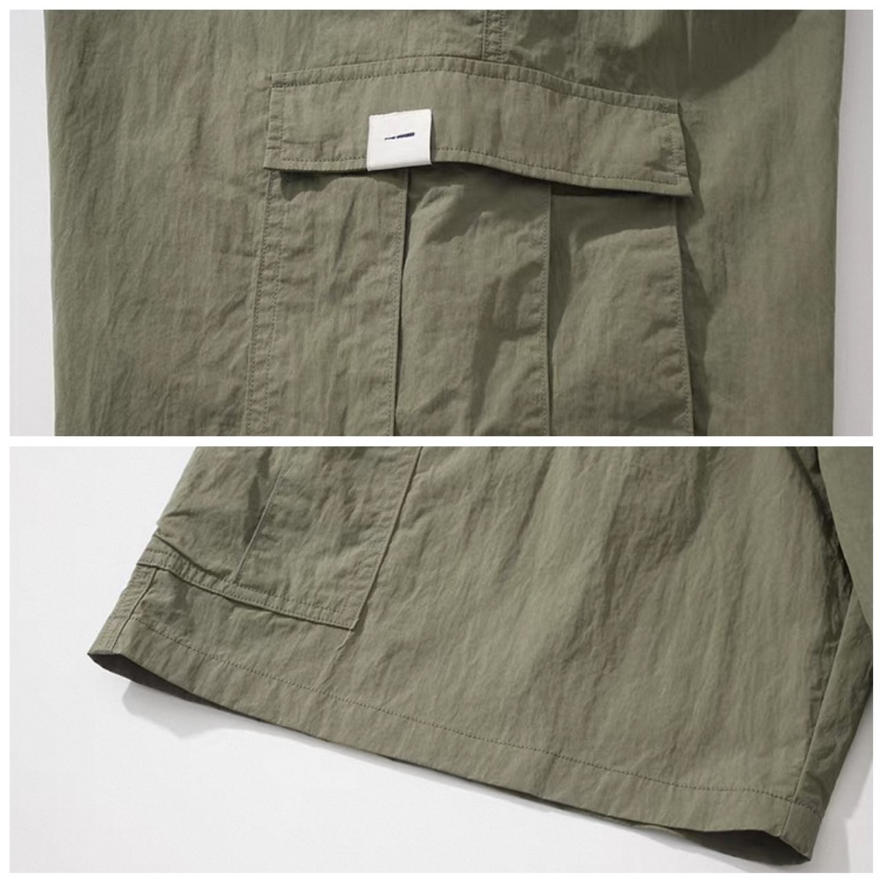 Belted cargo pocket shorts 1435 - 17