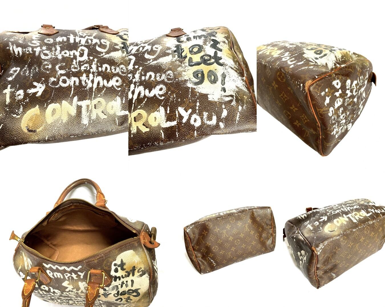 レア 限定 一点物 ルイヴィトン LV モノグラム グラフィティ