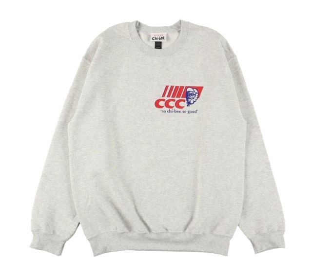 chi-bee / CCC スウェット  / ASH