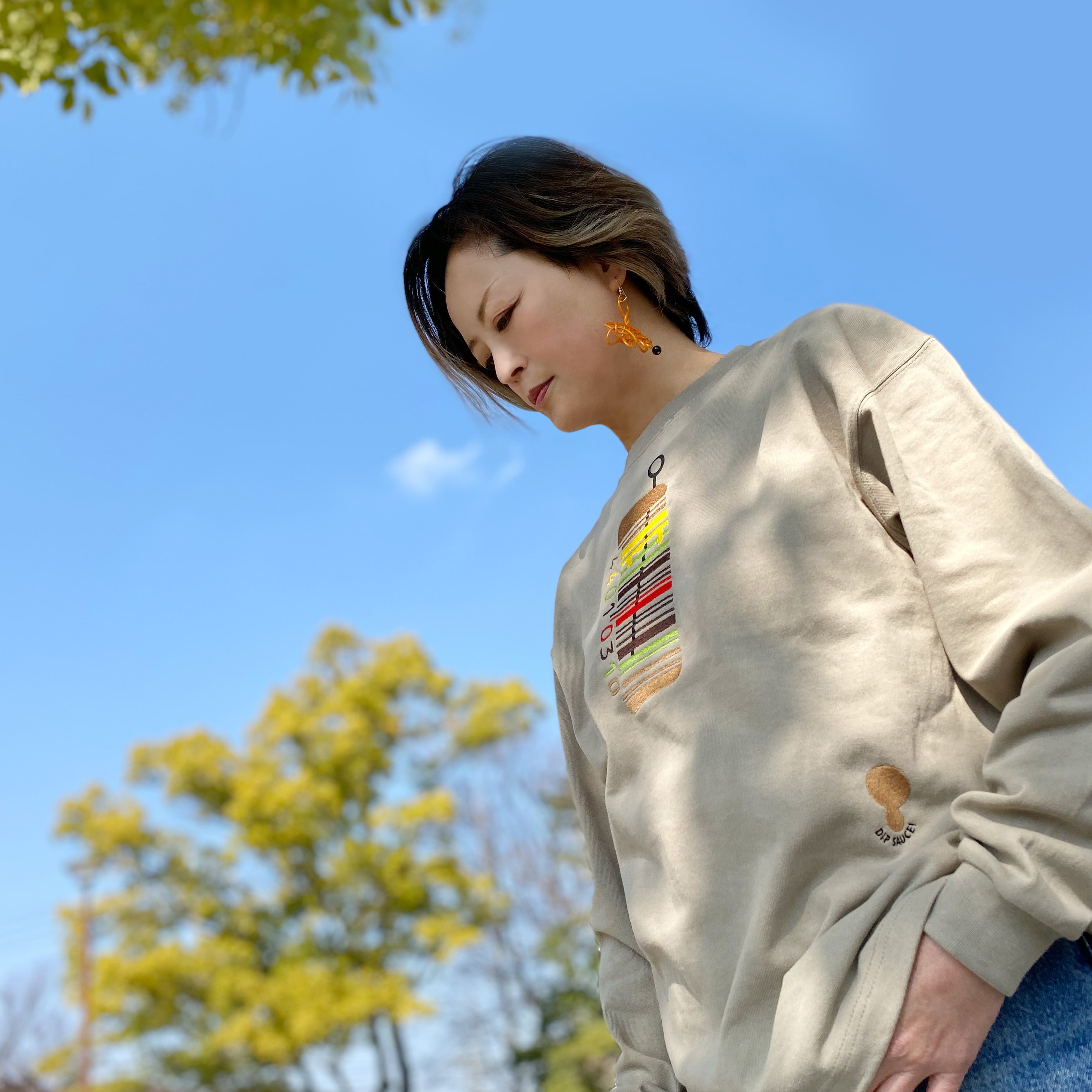 NEIGHBORHOOD★ロゴ刺繍美品ロンT NEIGHBORHOOD☆ロゴ刺繍美品ロンT