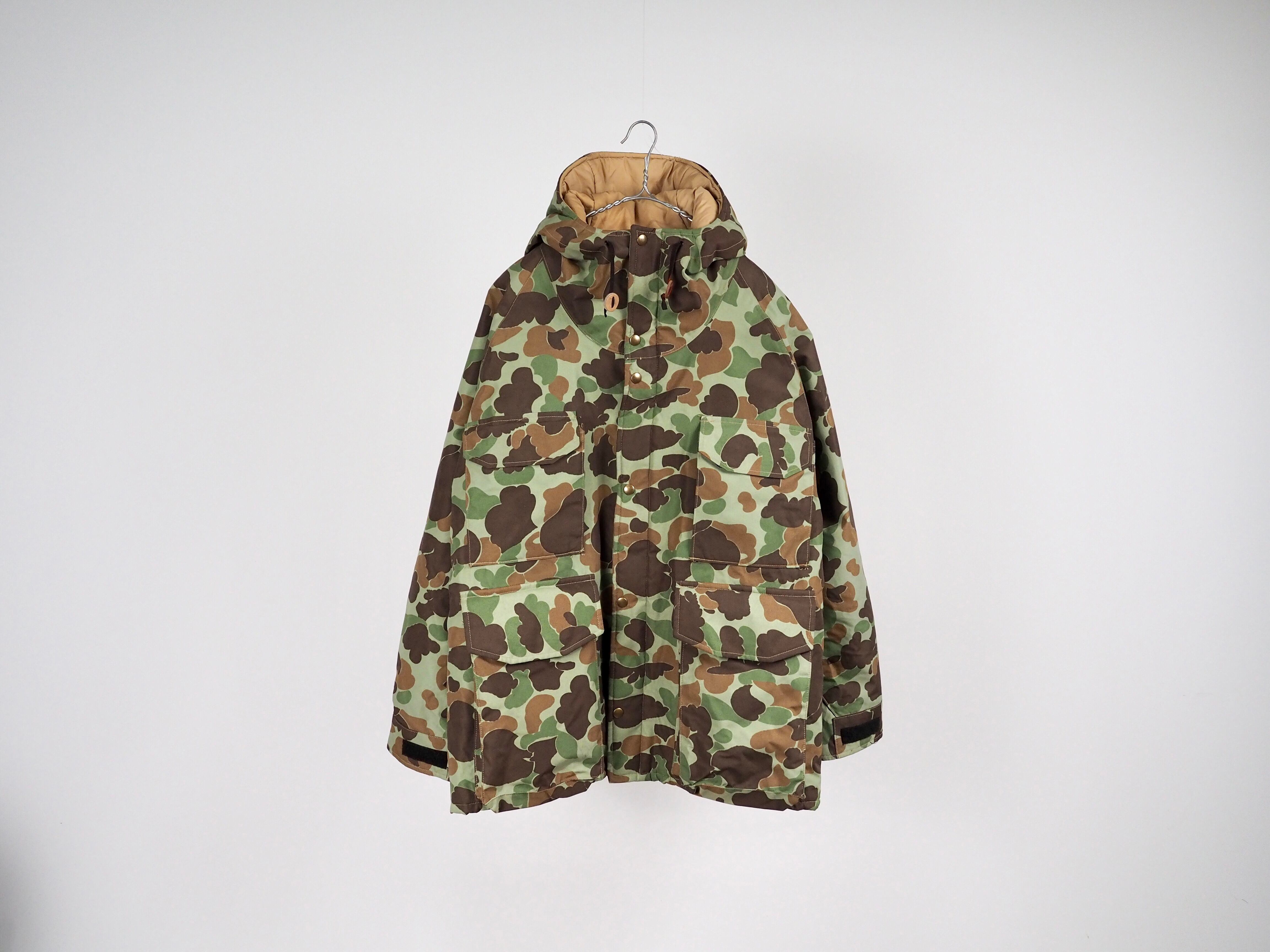 1980’s Cabelas GORE-TEX parka frog skin camouflage L