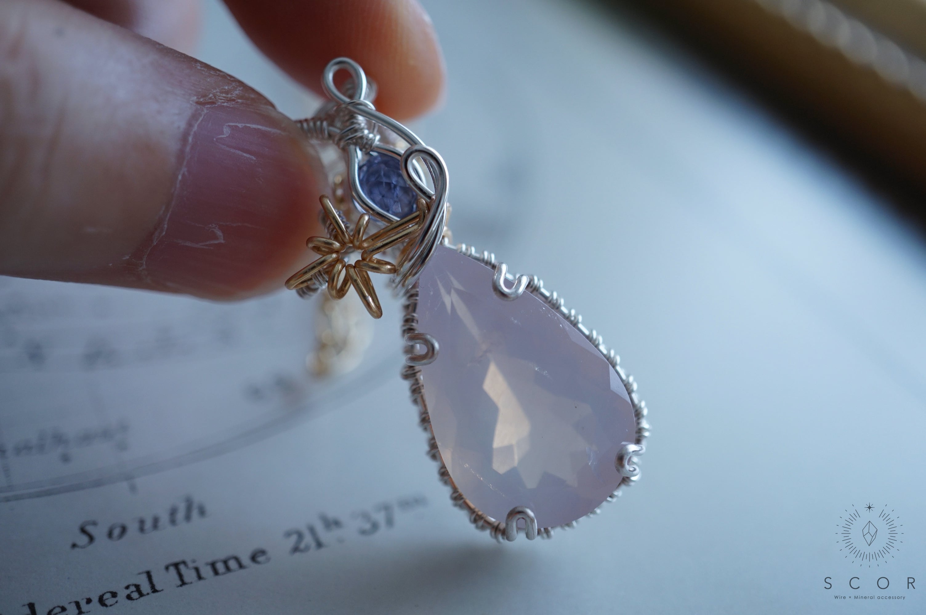 動画あり】Ray of light - 桜薫衣星 (pt570-r-sg)（ラベンダーローズ