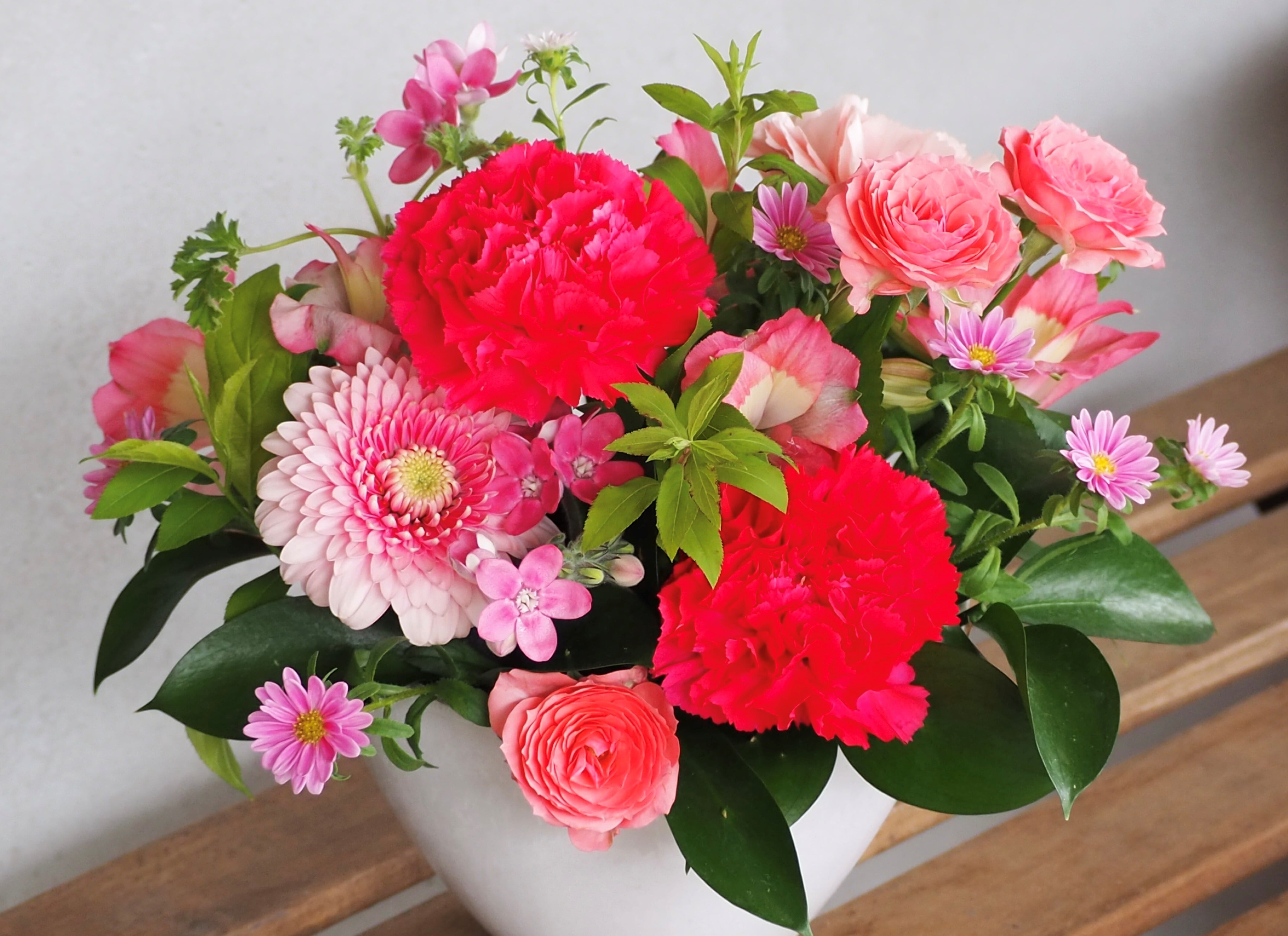 アナベルのガーランド | 華や