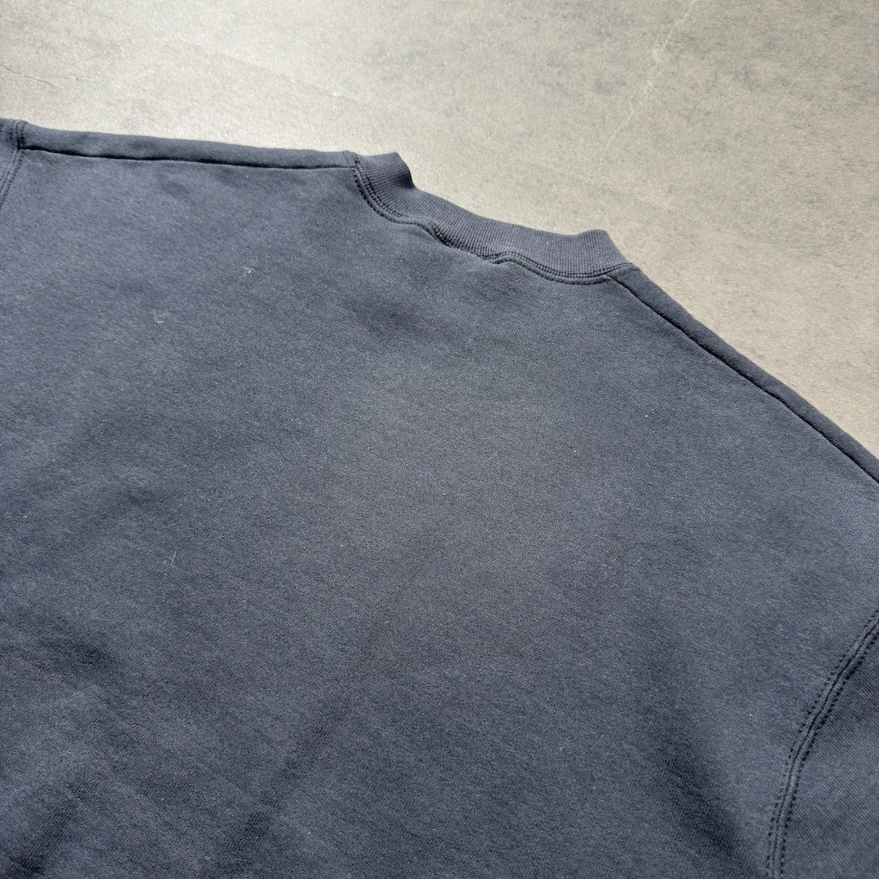 90s blank sweatshirt  "made in USA" black L 古着 - 10