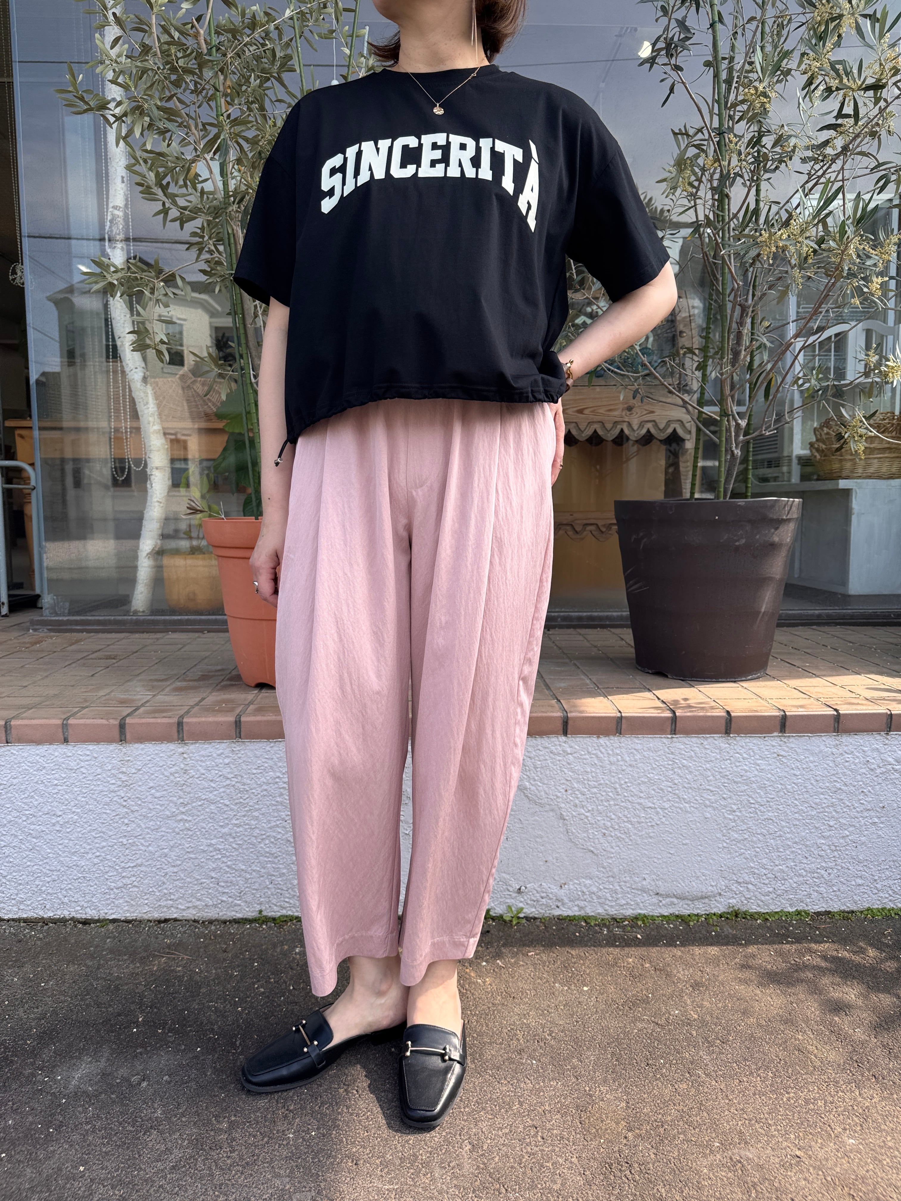 即納【anna kerry】アンナケリー ズアーブパンツ 8分丈 | fpserizawa