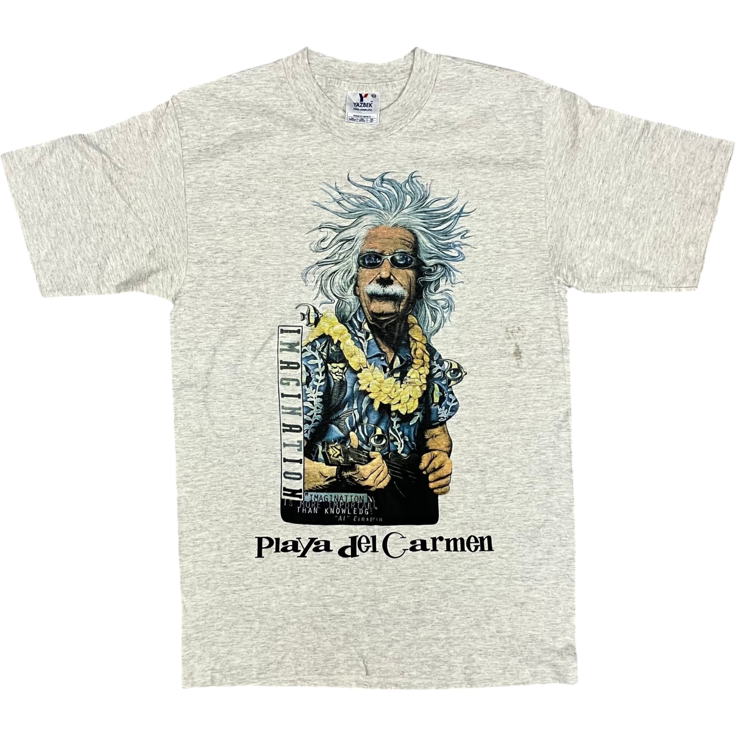 《M》YAZBEK ~00s playa del carmen アインシュタインパロTee プリントTee No.2337