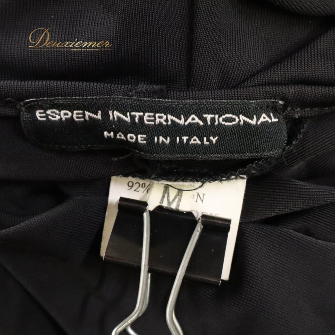 社交ダンス 衣装 ESPEN INTERNATIONAL スカート レッスンウェア ブラック系 無地 アシンメトリー シンプル イタリア製 華やか かわいい おしゃれ 上品 大人っぽい 軽やか ダンス 練習 レッスン ダンス衣装 練習着 社交ダンス衣装