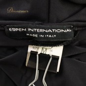 社交ダンス 衣装 ESPEN INTERNATIONAL スカート レッスンウェア ブラック系 無地 アシンメトリー シンプル イタリア製 華やか かわいい おしゃれ 上品 大人っぽい 軽やか ダンス 練習 レッスン ダンス衣装 練習着 社交ダンス衣装
