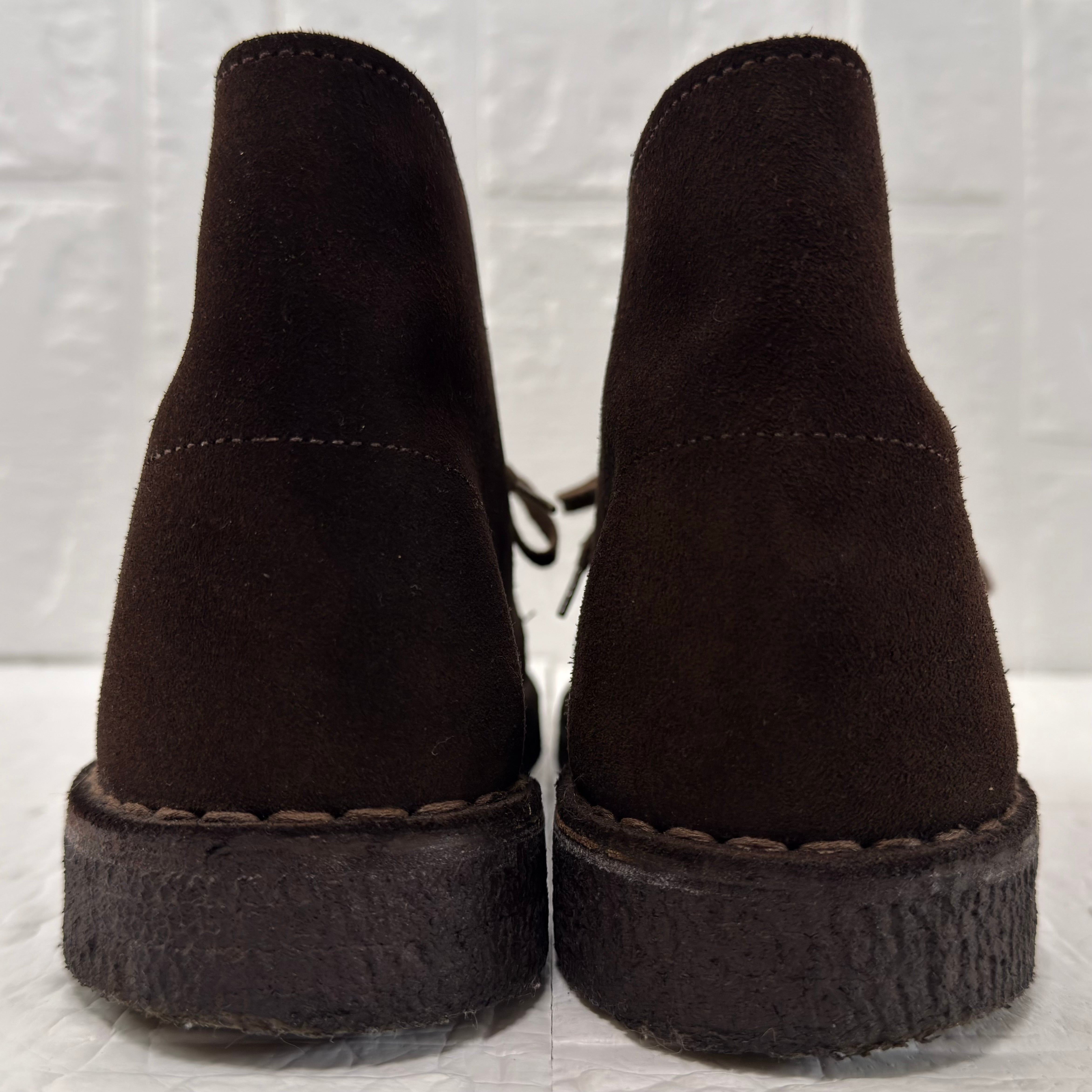 Clarks イングランド製 スエード デザートブーツ ブラウン UK6 (実寸