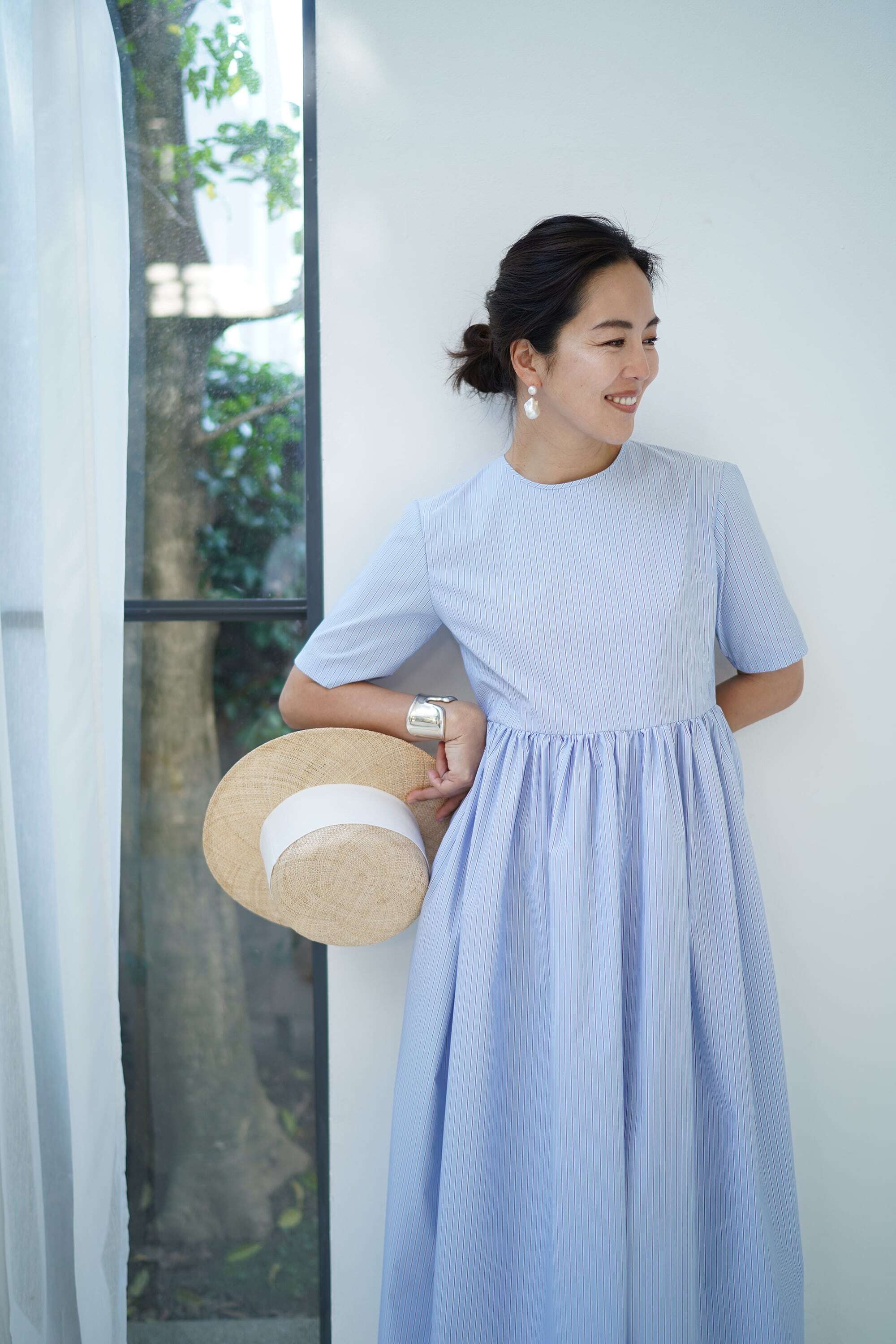 EVERYDAY DRESS stripe maxi | THE9SHOP 