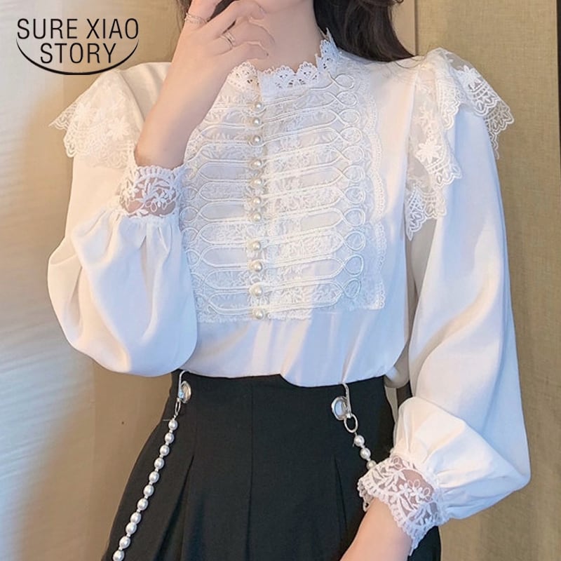古着 ビンテージ Italy フレア フリル レース 長袖 シャツ 希少 美品 古着 ビンテージ Italy フレア フリル レース 長袖 シャツ 希少 美品