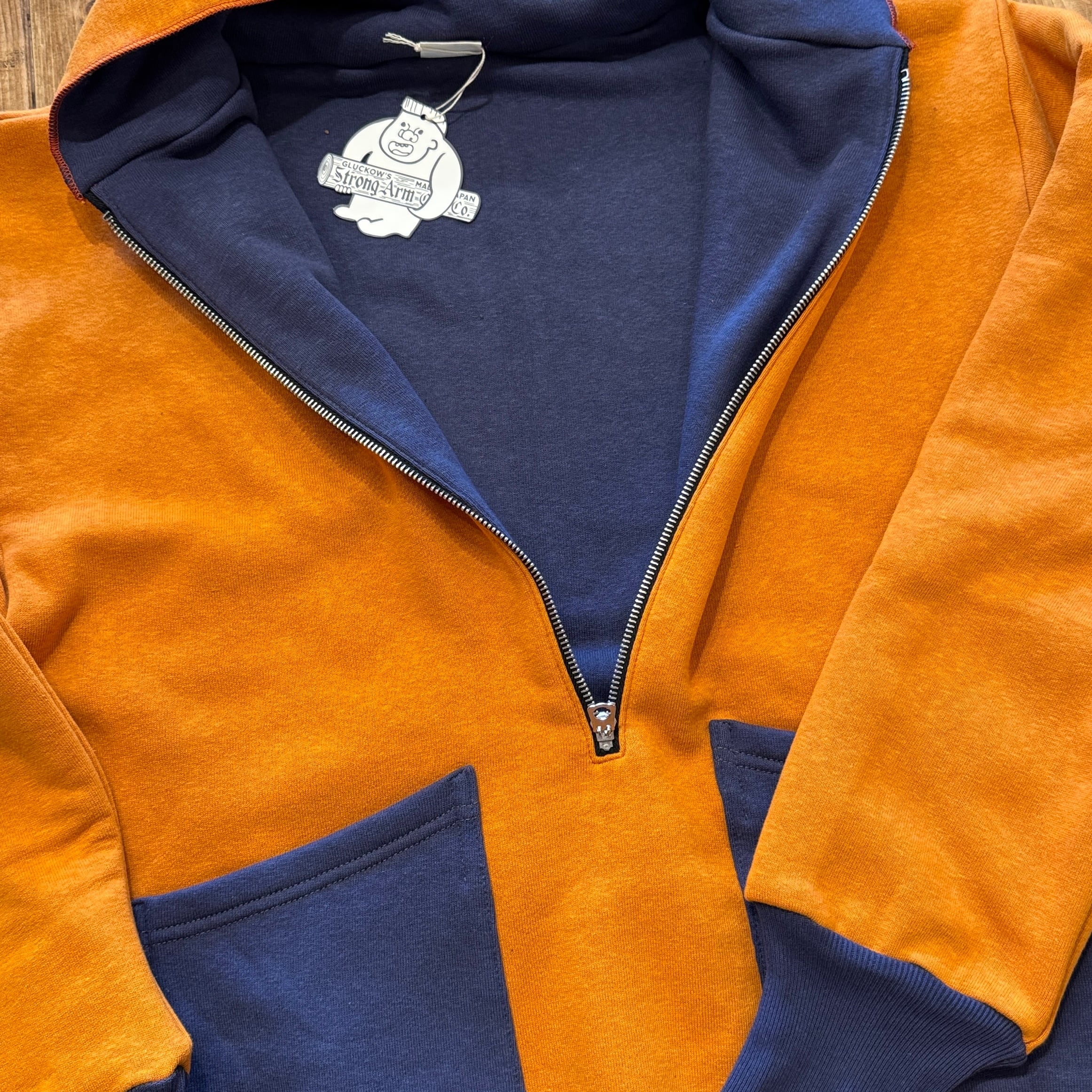 ジョングラッコーTHE OLYMPIC CHAMPION SWEAT PARKA The Olympic Champion Sweat Parka - Beige/Green – Standard & Strange