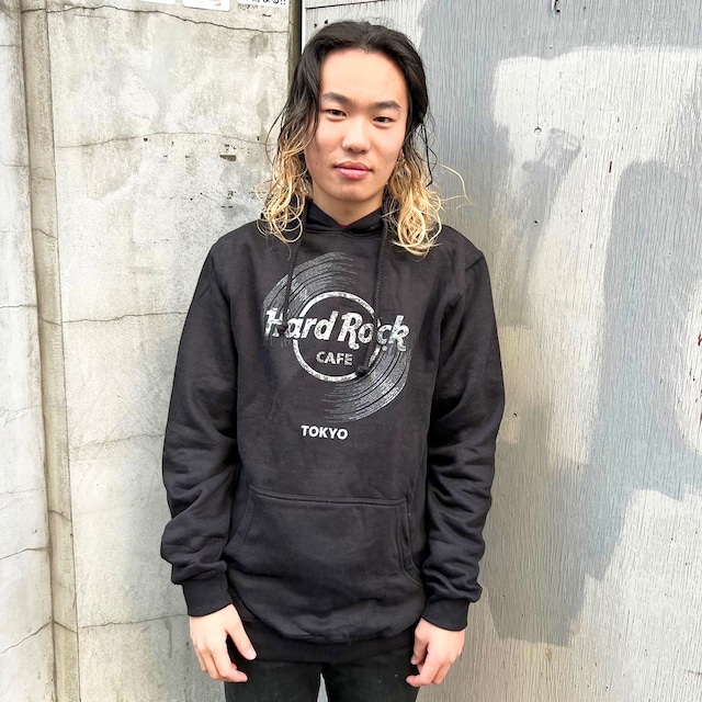 TOKYO 東京 Vinyl Logo Hoodie Black