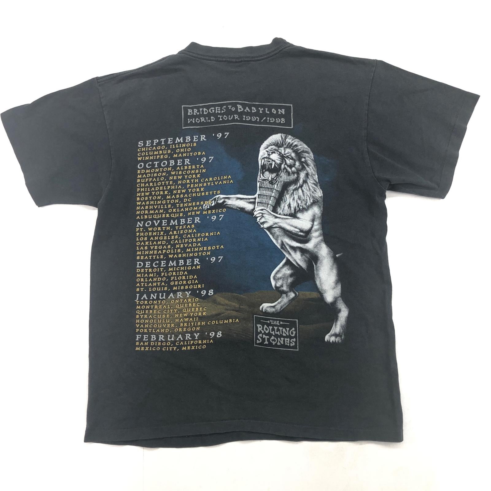 ANVIL アンビル 90年代 USA製 THE ROLLING STONES BRIDGES TO BABYLON