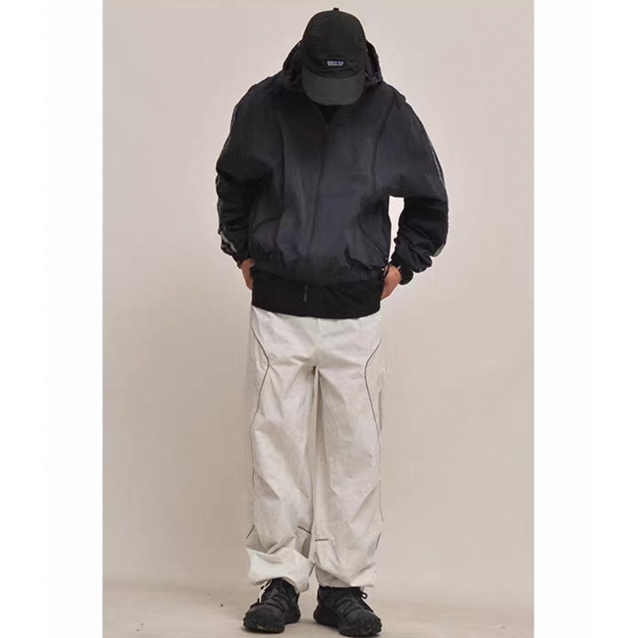 3-line track windbreaker 1156 - 12