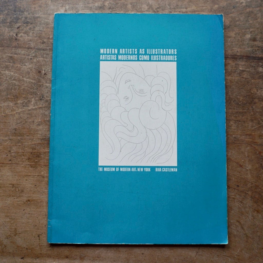 【絶版洋古書】Modern Artists as Illustrators (Paperback) by Castleman 1981　[310194091]