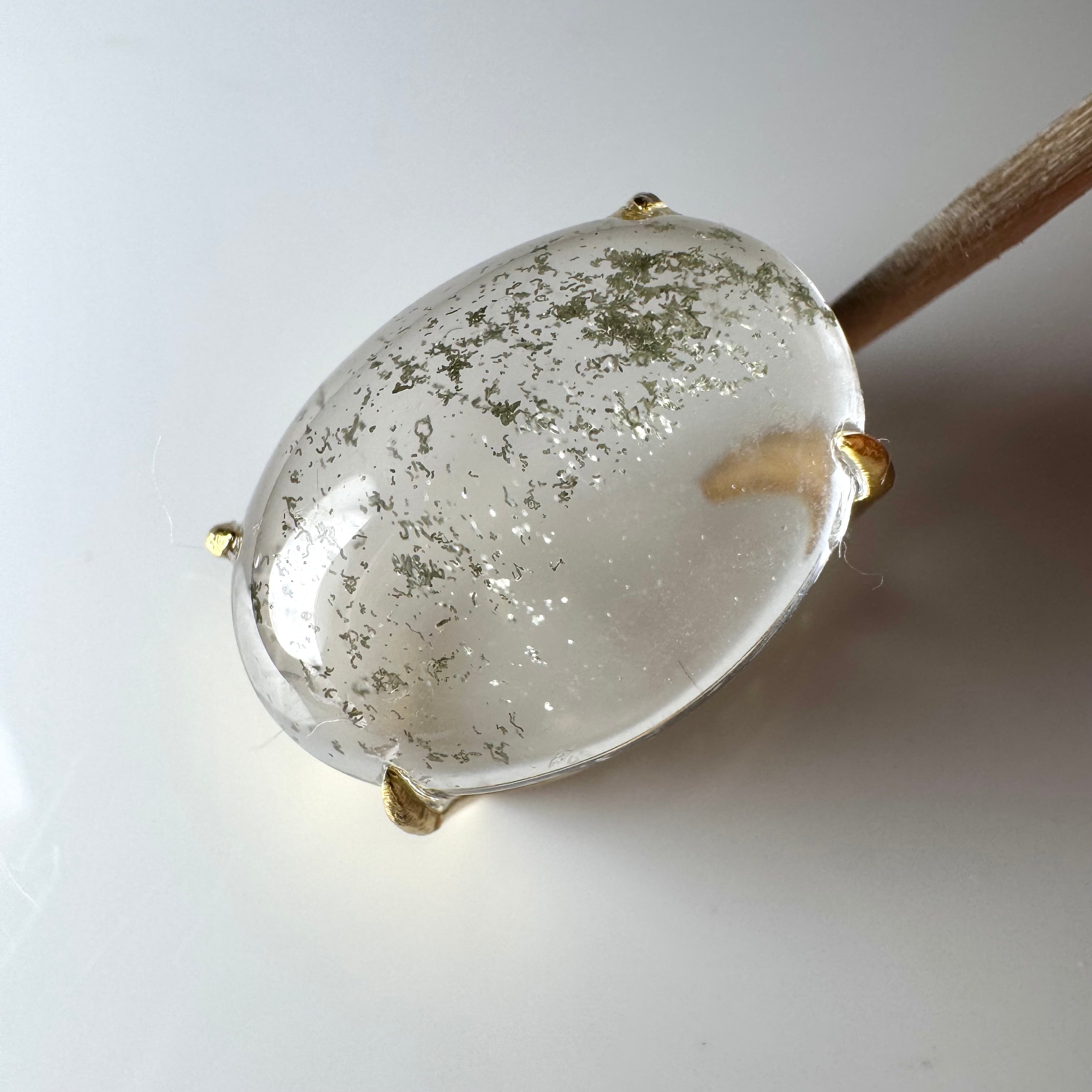 no.C5 原石からお仕立てしたガネーシュヒマール ペンダントトップ兼ブレスチャーム