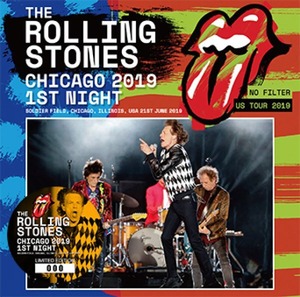 NEW  THE ROLLING STONES     CHICAGO 2019 1ST NIGHT  2CDR Free Shipping