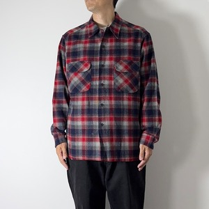 70s PENDLETON Board Shirt plaid XL 古着
