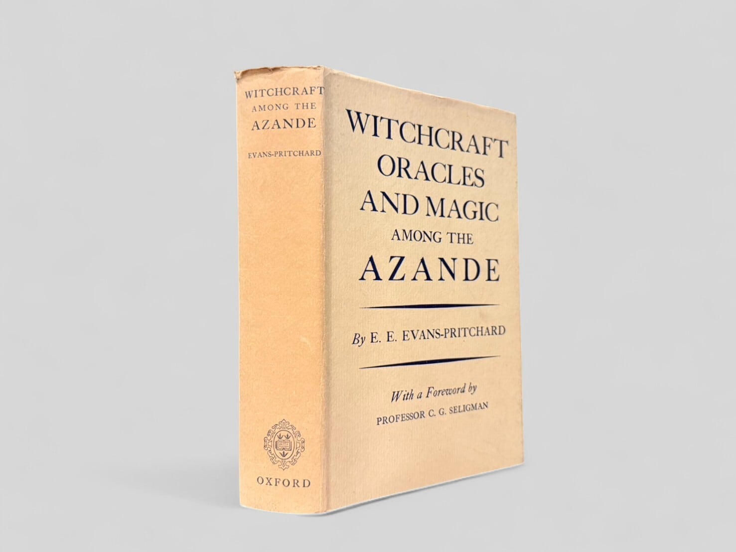 SSO118】【REPRINT】Witchcraft, Oracles and Magic among the Azande
