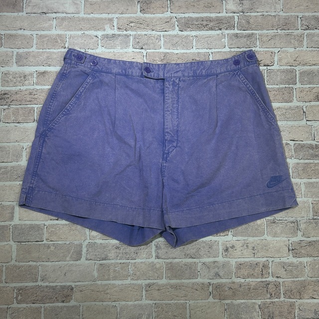 1990'S NIKE COTTON SHORTS PURPLE