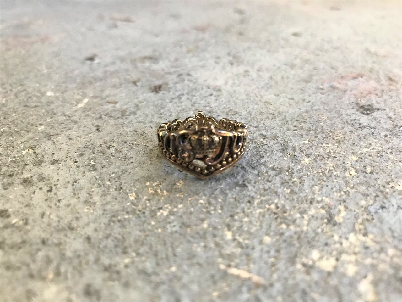 Justin Davis crown ring silver 925